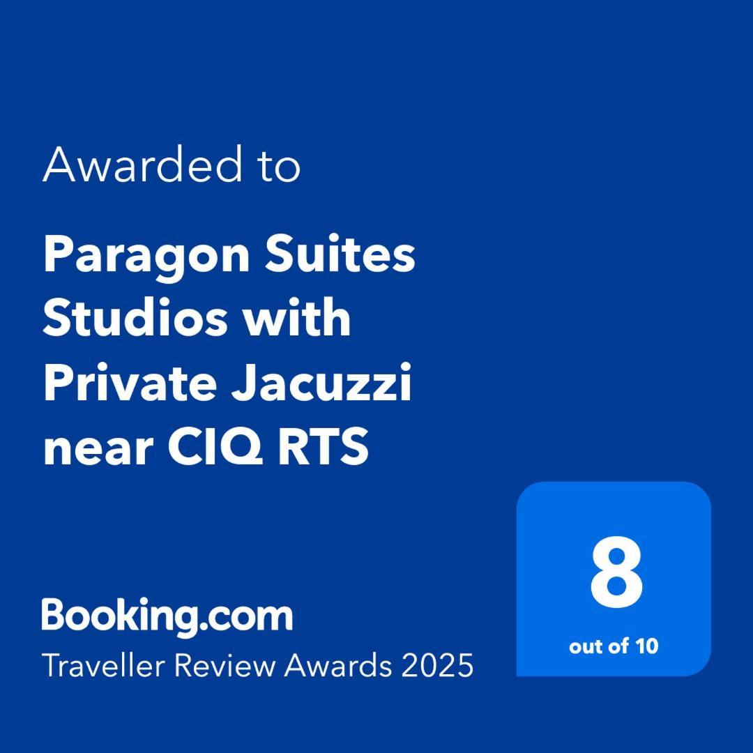 Paragon Suites Studios With Private Jacuzzi Near Ciq Rts Johor Bahru Exteriör bild